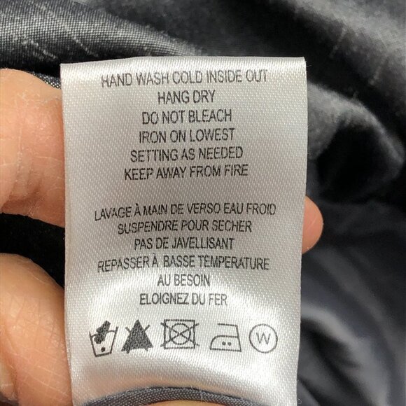 Samuel Dong Silver Gray Belted Water Resistant Bubble Hem Trench Coat size M - Picture 11 of 16